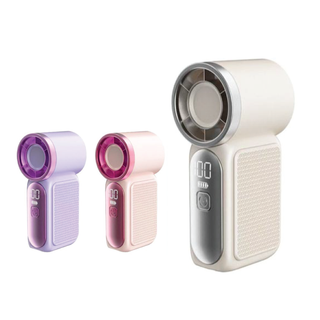 Mini High Speed LED Display Handheld Fan 1500mAh X688