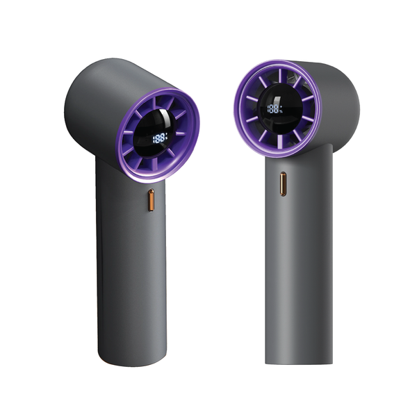 Ultra Mini LED Display Handheld Fan 1800mAh HX-F368