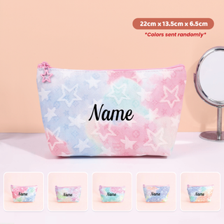 Personalized Makeup Organizer Travel Pouch  Gorgeous Christmas Gift For Besties | Sisters
