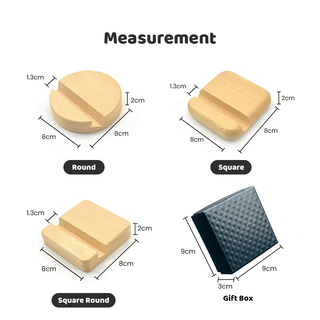 Wooden Phone Holder Stand