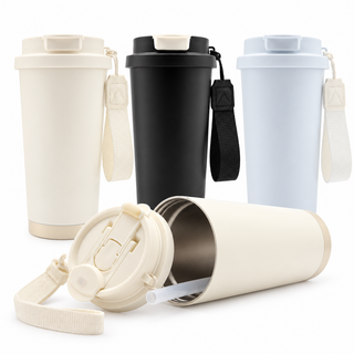 550ml Double-Wall Stainless Steel Mug