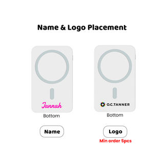 Customise Magnetic Power Bank 10,000mAh | Personalised Logo Gift