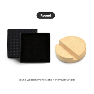 Beech Wood Phone Holder Stand