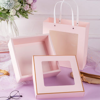 Square Gift Box with Top Window