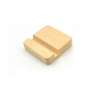 Beech Wood Phone Holder Stand