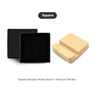 Beech Wood Phone Holder Stand