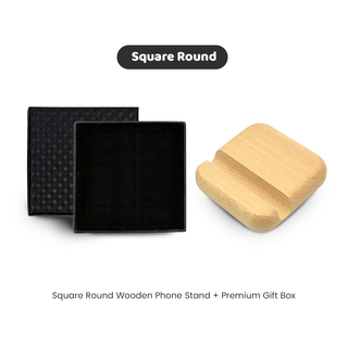 Beech Wood Phone Holder Stand