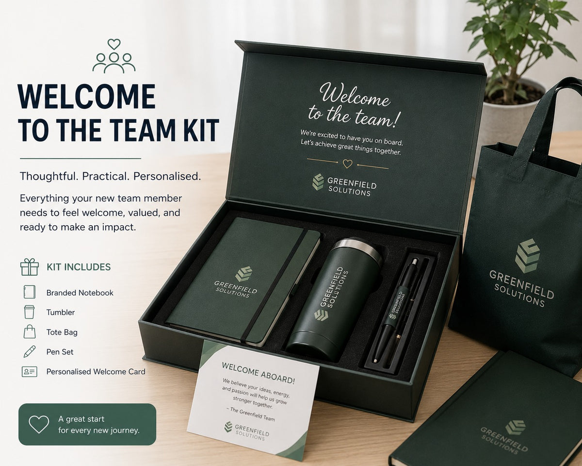 Welcome to the team corporate onboarding gift kit