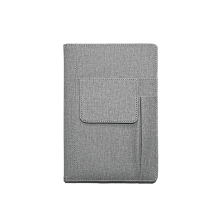 Customised A5 PU Leather Notebook with Pocket
