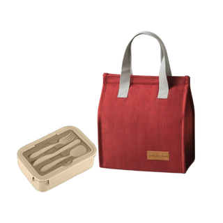 Customised Bento Lunch Box with Lunch Bag Set