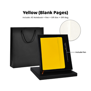 Personalised A5 Notebook with Strap |  Hardcover Notebook Planner Business PU Leather Journal  Corporate Gift