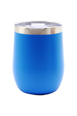 360ml Matt Stainless Steel Mug with Lid