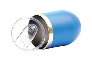 360ml Matt Stainless Steel Mug with Lid