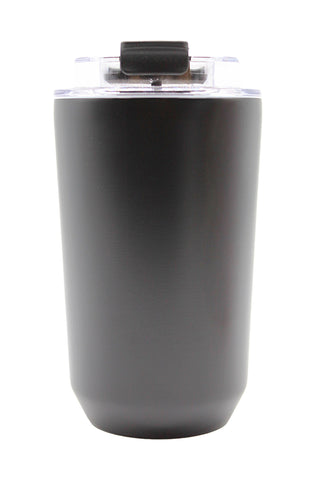 380ml Matt Stainless Steel Mug with PP Lid