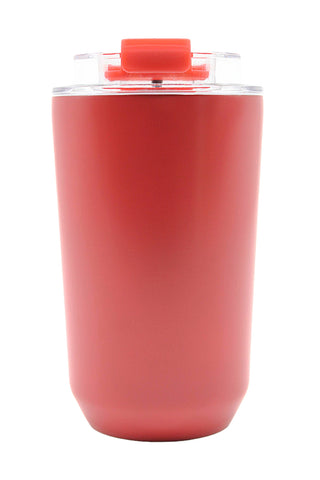 380ml Matt Stainless Steel Mug with PP Lid