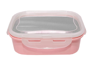 PP and Stainless Steel Food Container with Spoon