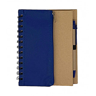 70-Sheet Notepad Set with Pen and Non-Woven Pouch
