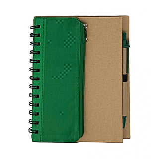 70-Sheet Notepad Set with Pen and Non-Woven Pouch