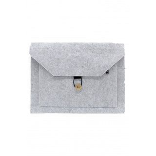 Felt Multi-Compartment Document Pouch (36 × 27.5 cm)