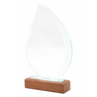 Wooden Crystal Plaque SV34