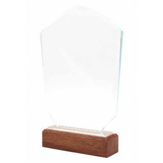 Wooden Crystal Plaque SV36