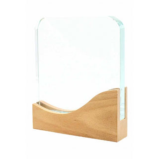 Wooden Crystal Plaque SV37